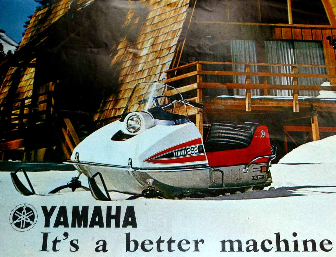 Vintage Yamaha Snowmobile Restored Tachometer 1973 SL GP 292 338 433 EL 433 